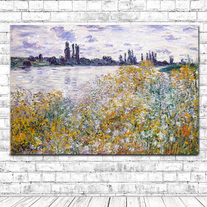 Ile aux Fleurs near Vetheuil (1880) by Claude Monet