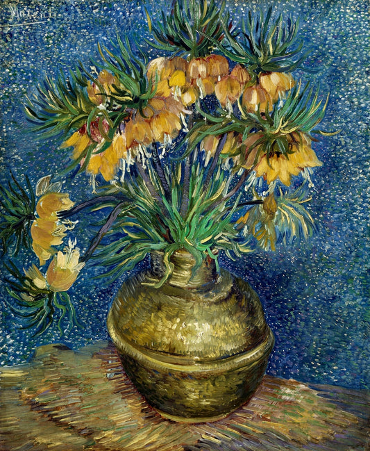 Imperial Fritillaries in a Copper Vase (1887) by Vincent van Gogh