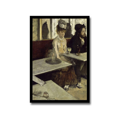 In a Cafe by Edgar Degas