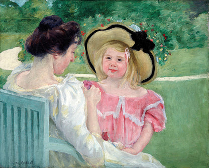 In the Garden (1903–1904) by Mary Cassatt