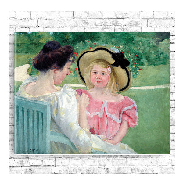 In the Garden (1903–1904) by Mary Cassatt