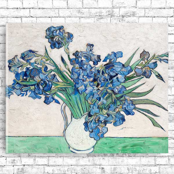 Irises (1890) by Vincent van Gogh