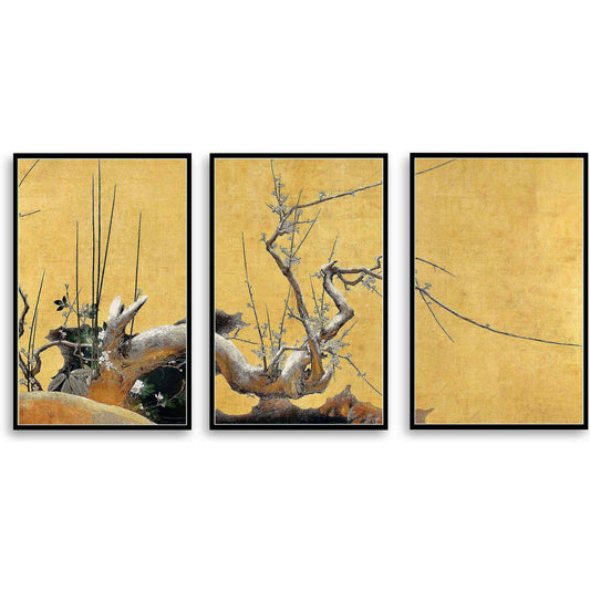 Japanese Plum Tree (17th Century)  | Choose Style | Size & Trim Color