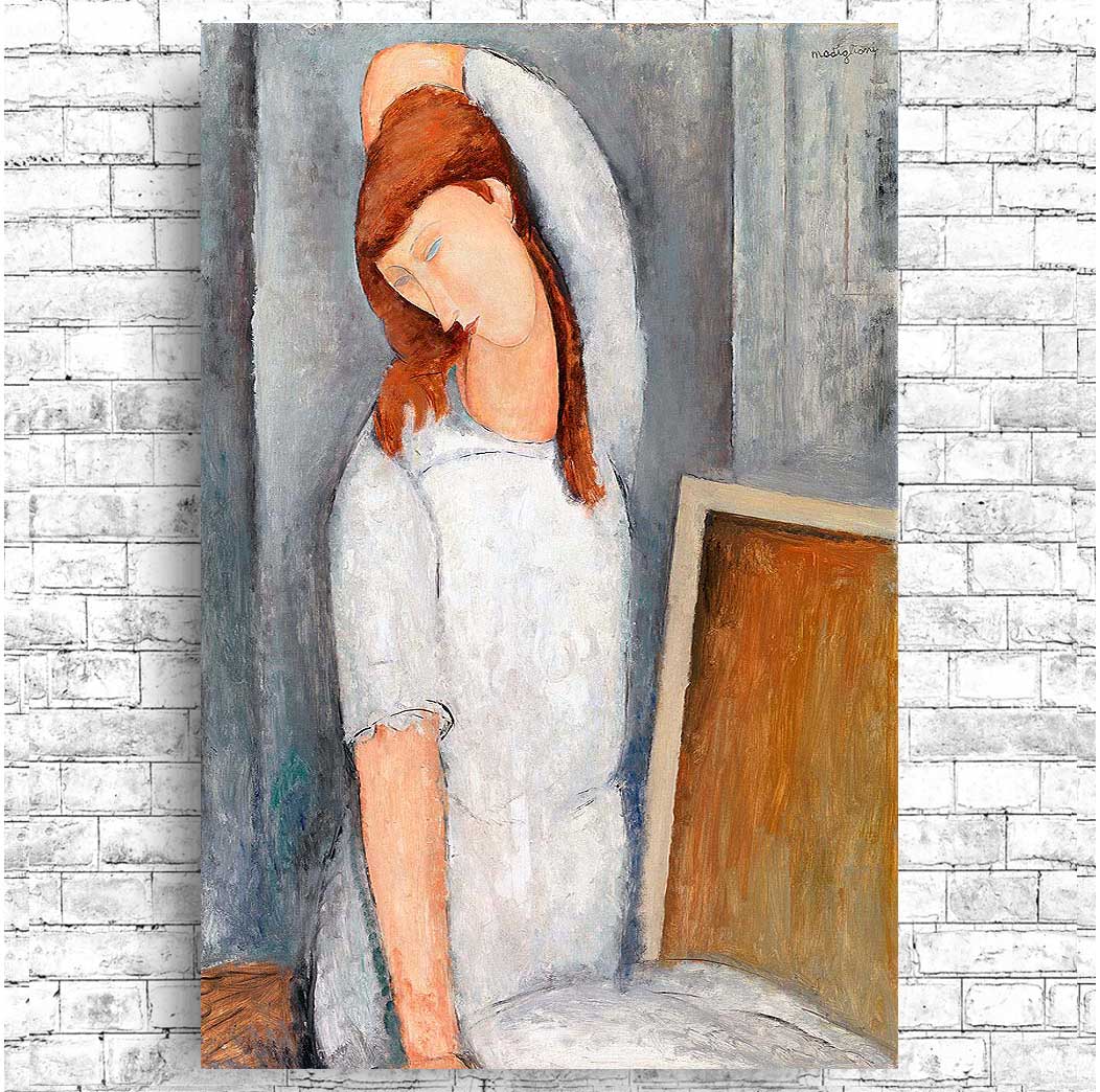 Jeanne Hebuterne by Amedeo Modiglian