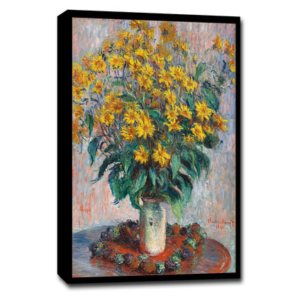 Jerusalem Artichoke Flowers (1880) by Claude Monet
