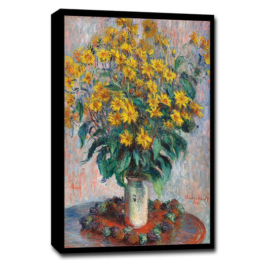 Jerusalem Artichoke Flowers (1880) by Claude Monet