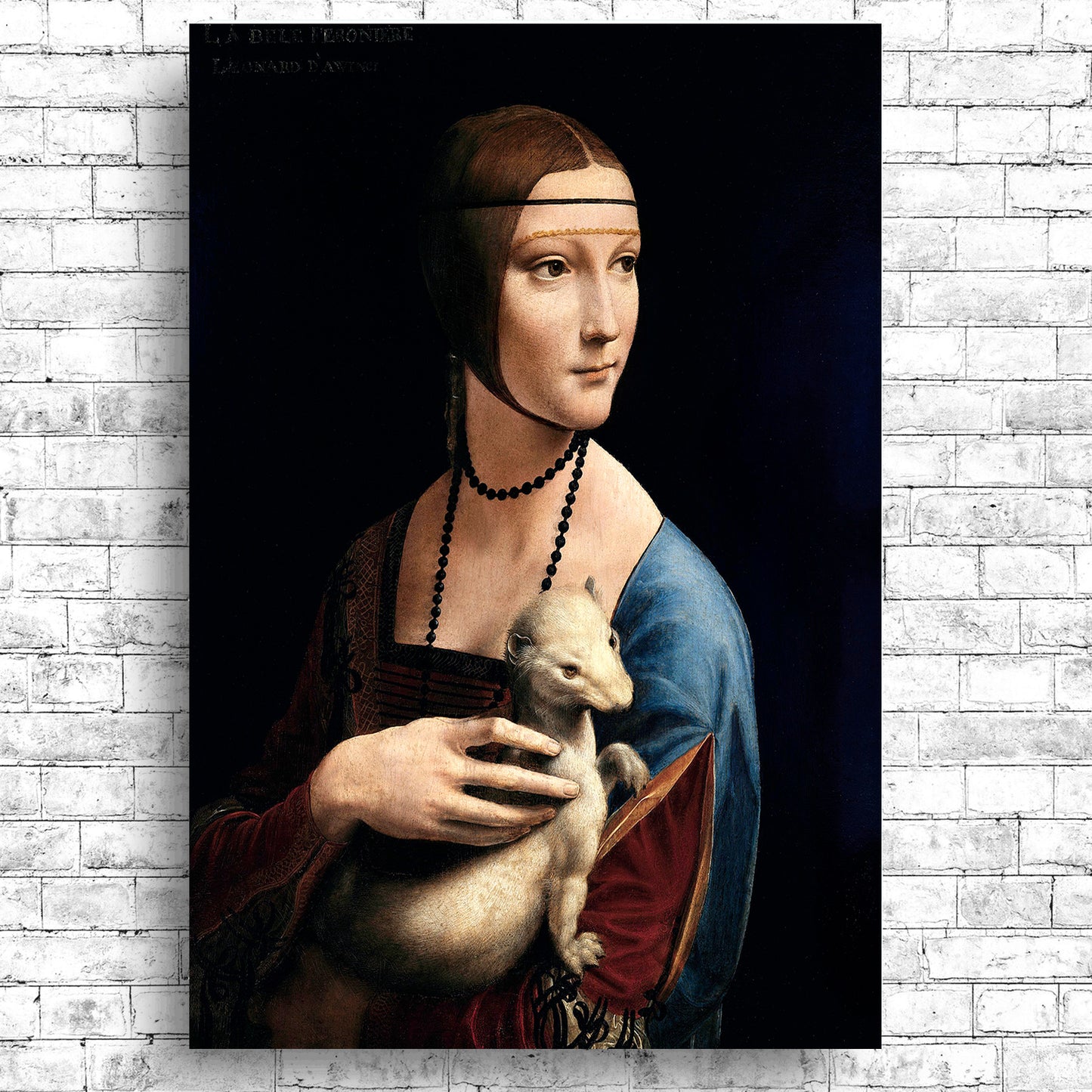 Lady with an Ermine (ca. 1490) by Leonardo Di Vinci