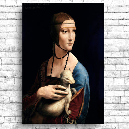 Lady with an Ermine (ca. 1490) by Leonardo Di Vinci
