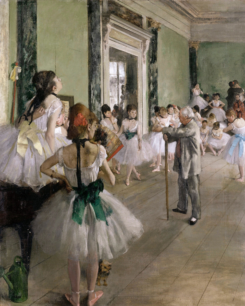 La Classe de danse (1875) by Edgar Degas
