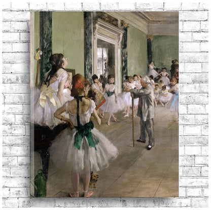 La Classe de danse (1875) by Edgar Degas