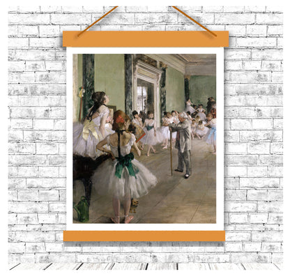 La Classe de danse (1875) by Edgar Degas