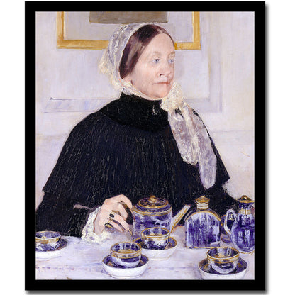 Lady at the Tea Table (1883–1885) by Mary Cassatt