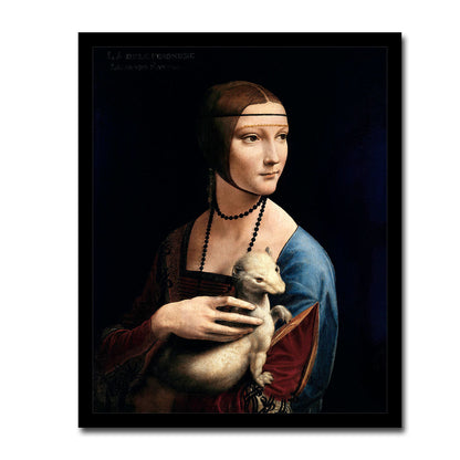 Lady with an Ermine (ca. 1490) by Leonardo Di Vinci