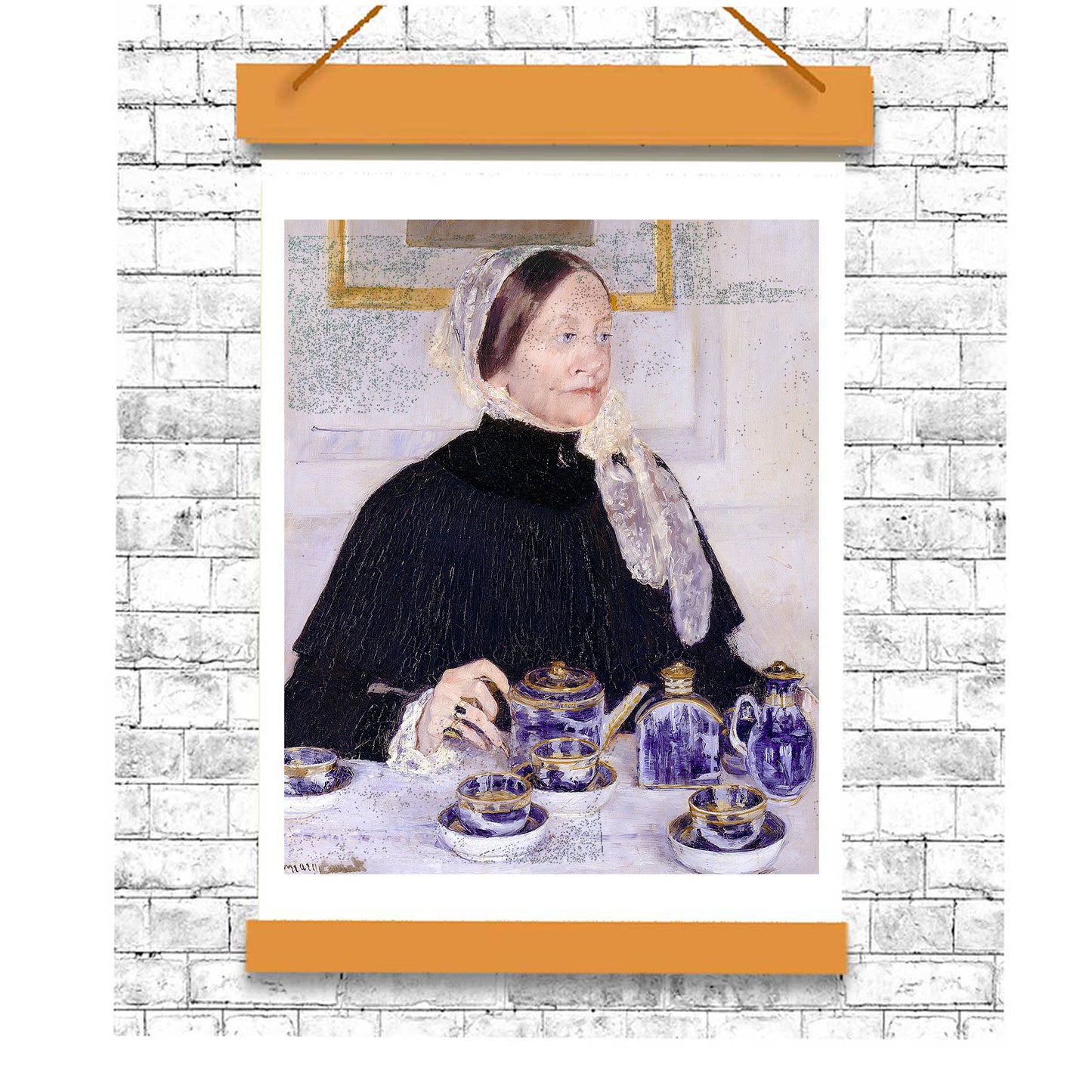 Lady at the Tea Table (1883–1885) by Mary Cassatt