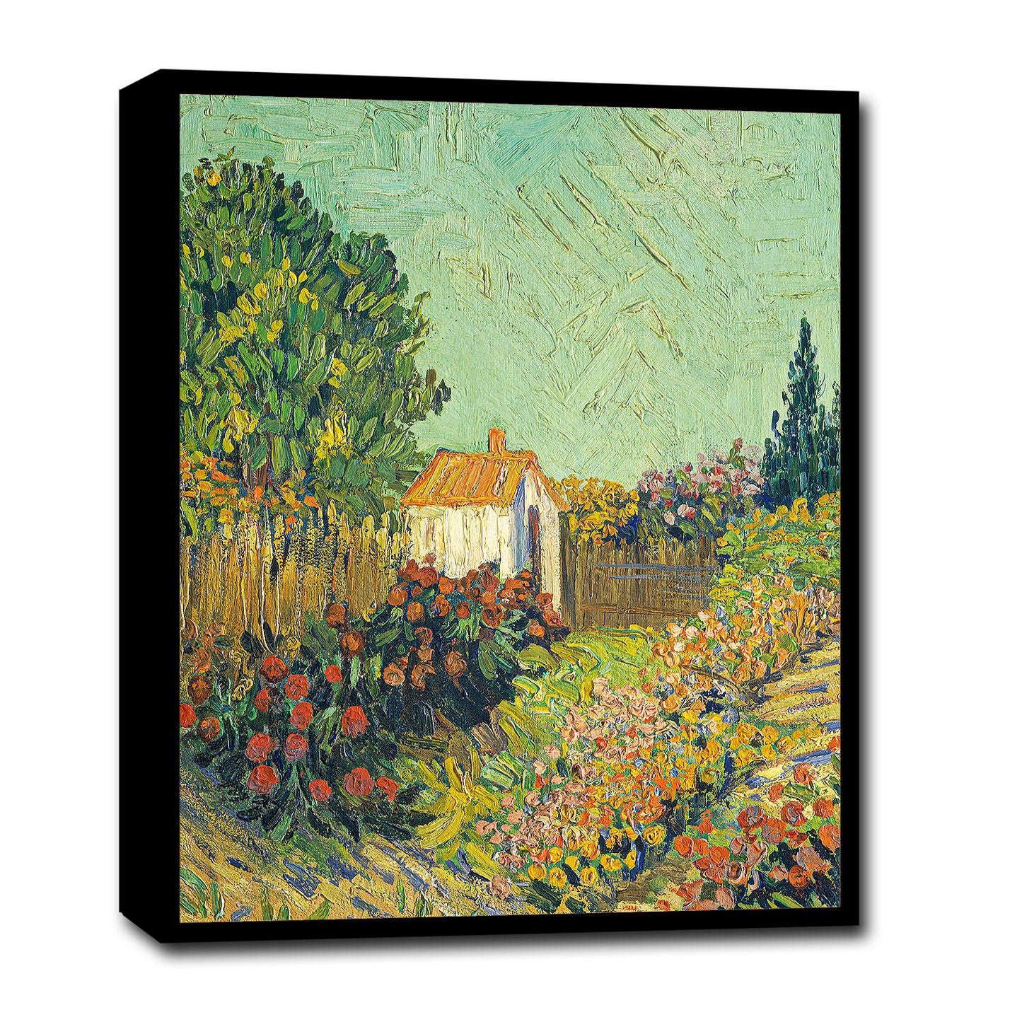 Landscape (ca. 1925-1928) by Vincent Van Gogh - Buy Print Only or Mounted with Choice of Accent Color