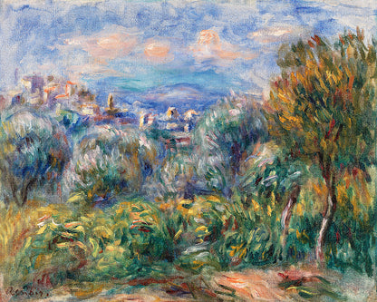 Landscape (Paysage) (1917) by Pierre Renoir - Buy Print Only or Mounted with Choice of Accent Color
