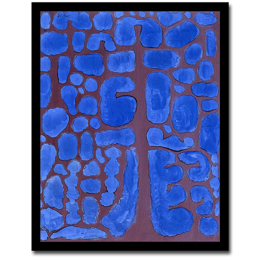 Late Evening Looking Out of the Woods by Paul Klee - Buy Print Only or Mounted with Choice of Accent Color