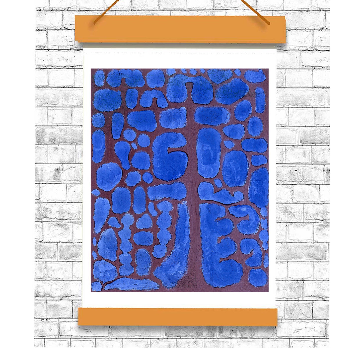 Late Evening Looking Out of the Woods by Paul Klee - Buy Print Only or Mounted with Choice of Accent Color