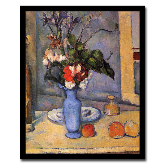 Le Vase bleu (1885-1887) by Paul Cezanne - Buy Print Only or Mounted with Choice of Accent Color