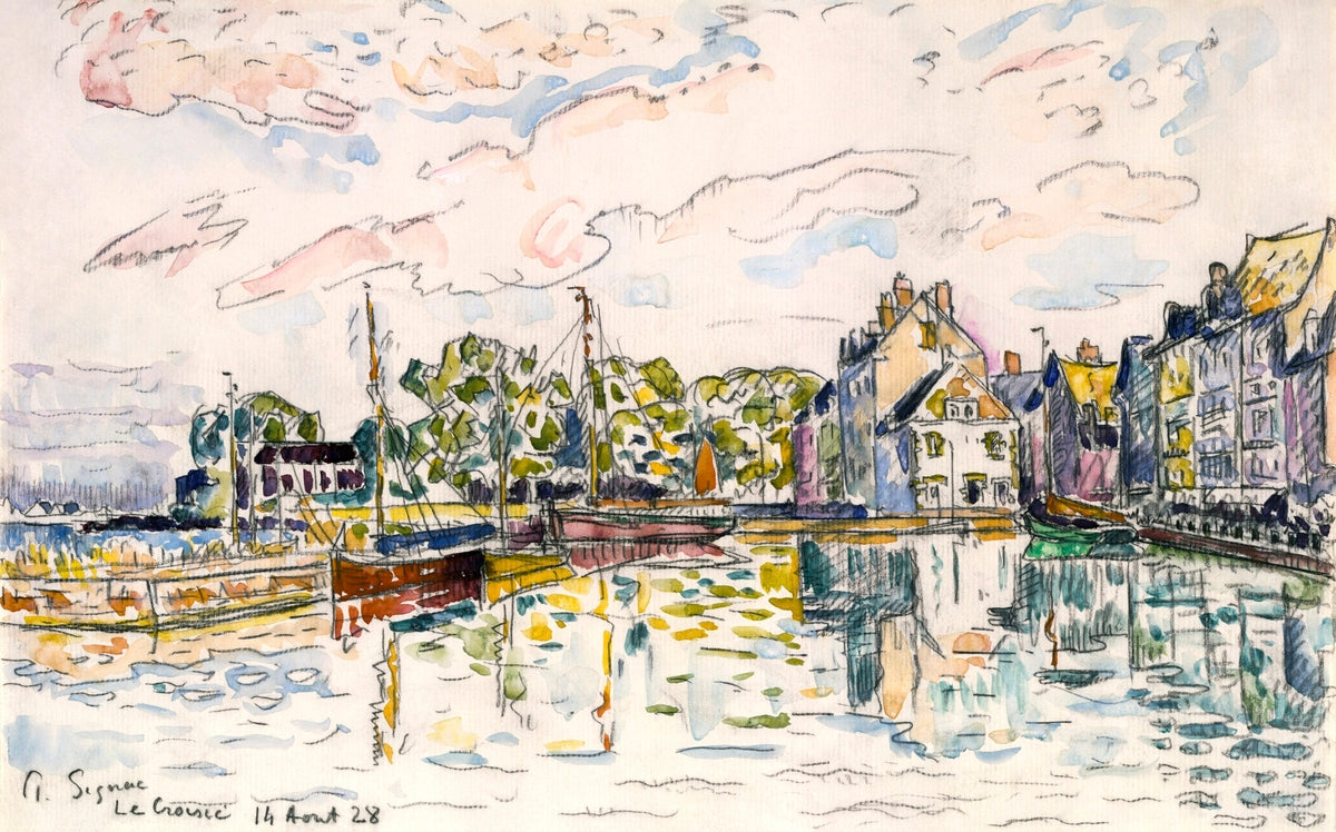 Le Croisic (1928) by Paul Signac