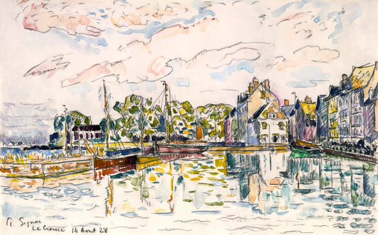 Le Croisic (1928) by Paul Signac