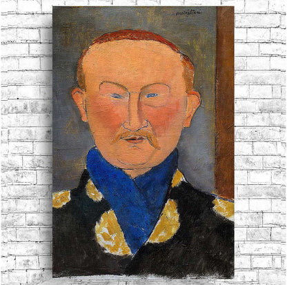 Léon Bakst (1917) by Amedeo Modilian