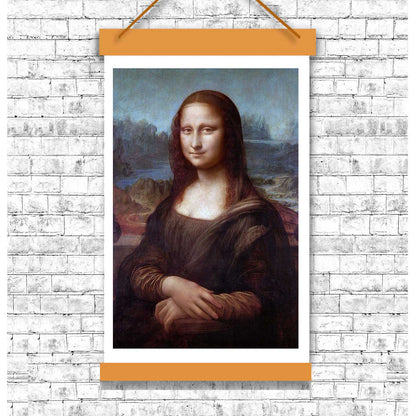 Portrait of Mona Lisa del Giocondo by Leonardo di Vinci