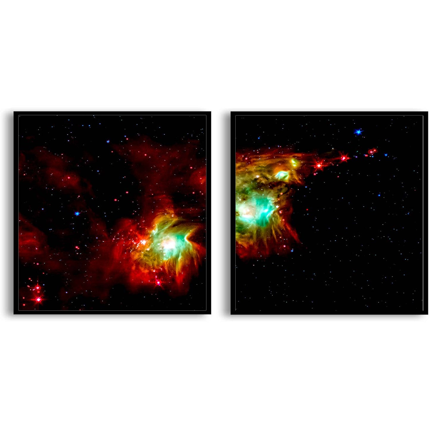 Spectacular Star & Nebula Formation  | Choose Style | Size & Trim Color