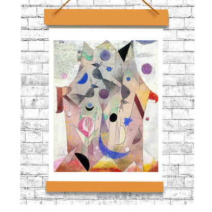 Persische Nachtigallen (Persian Nightingales) (1917) by Paul Klee - Buy Print Only or Mounted with Choice of Accent Color