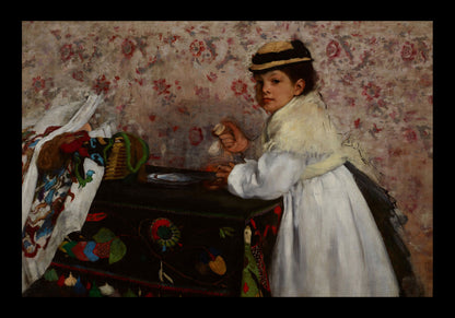Mademoiselle Hortense by Edgar Degas