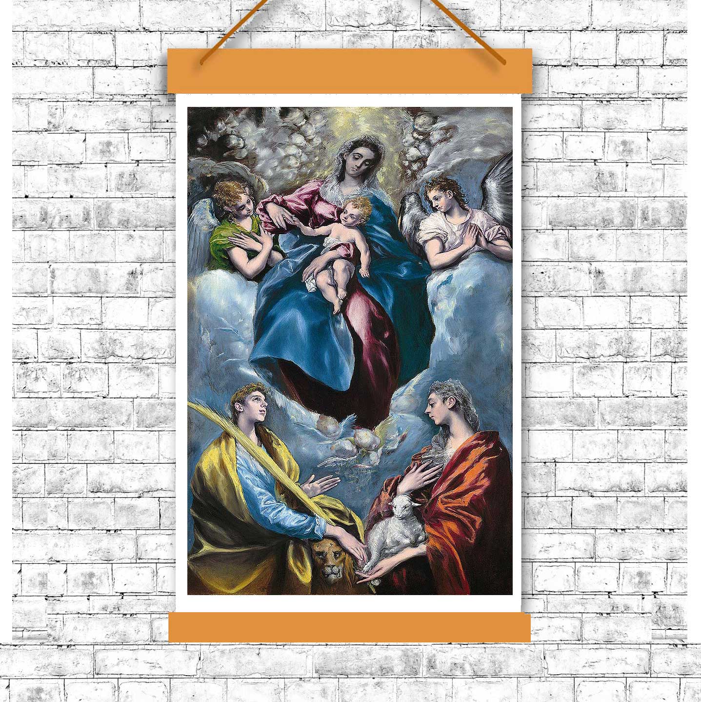 Madonna and Child with Saint Martina et al by El Greco