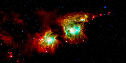 Spectacular Star & Nebula Formation