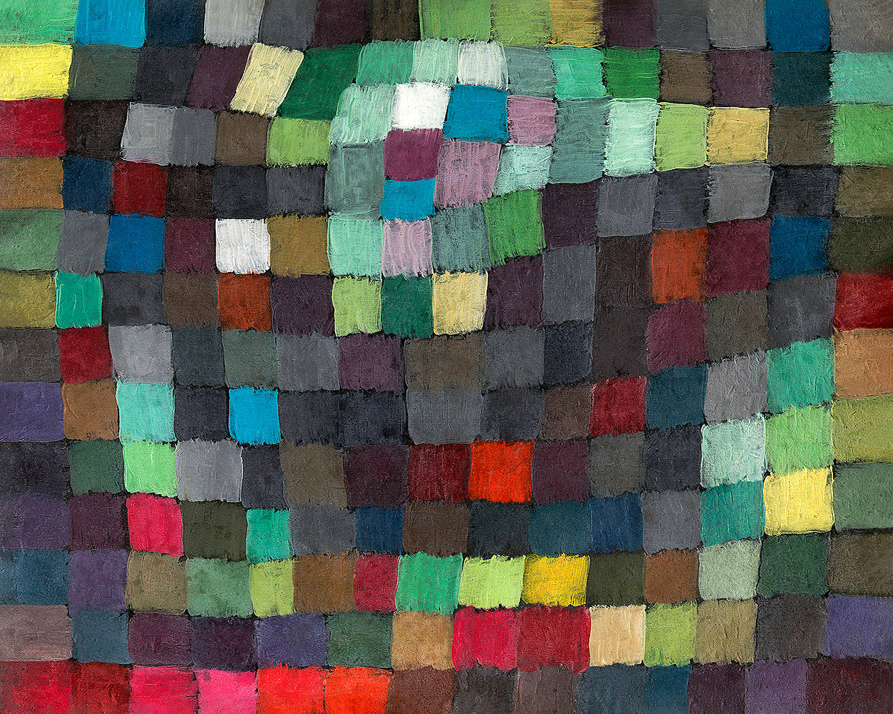 May Picture (1925) by Paul Klee - Buy Print Only or Mounted with Choice of Accent Color