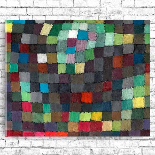 May Picture (1925) by Paul Klee - Buy Print Only or Mounted with Choice of Accent Color