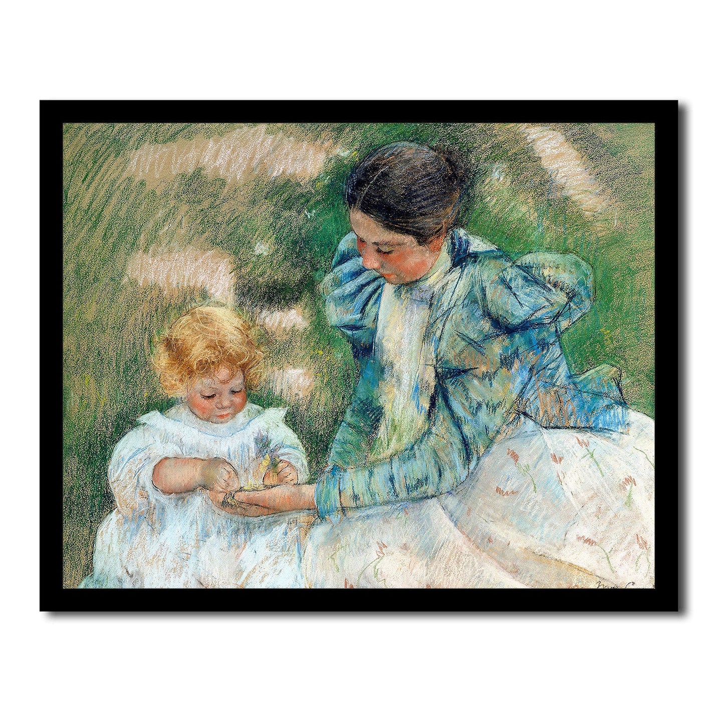 Autumn, portrait of Lydia Cassatt (1880) by Mary Casset