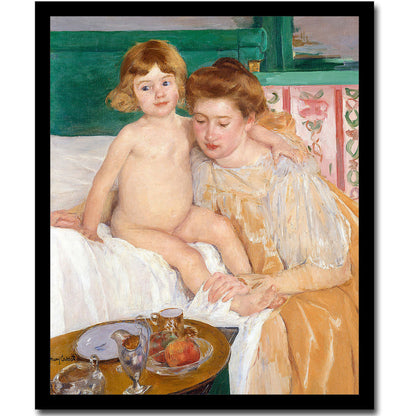 Mother and Child with a Rose Scarf (ca. 1908) by Mary Cassatt