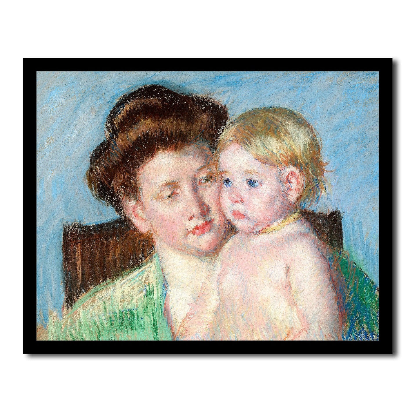 Nurse Reading to a Little Girl (1895) by Mary Cassatt