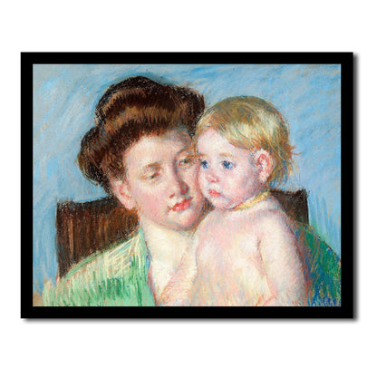 Nurse Reading to a Little Girl (1895) by Mary Cassatt