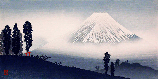 Mount Fuji with Fog