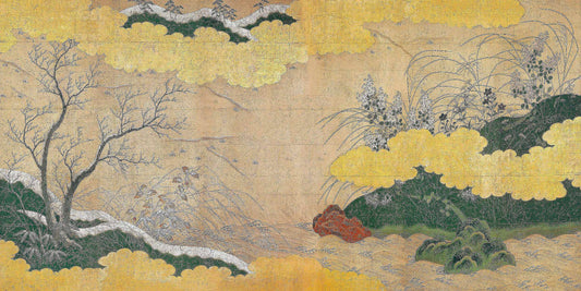 Mountain Landscape in Autumn and Winter (16th-Century)