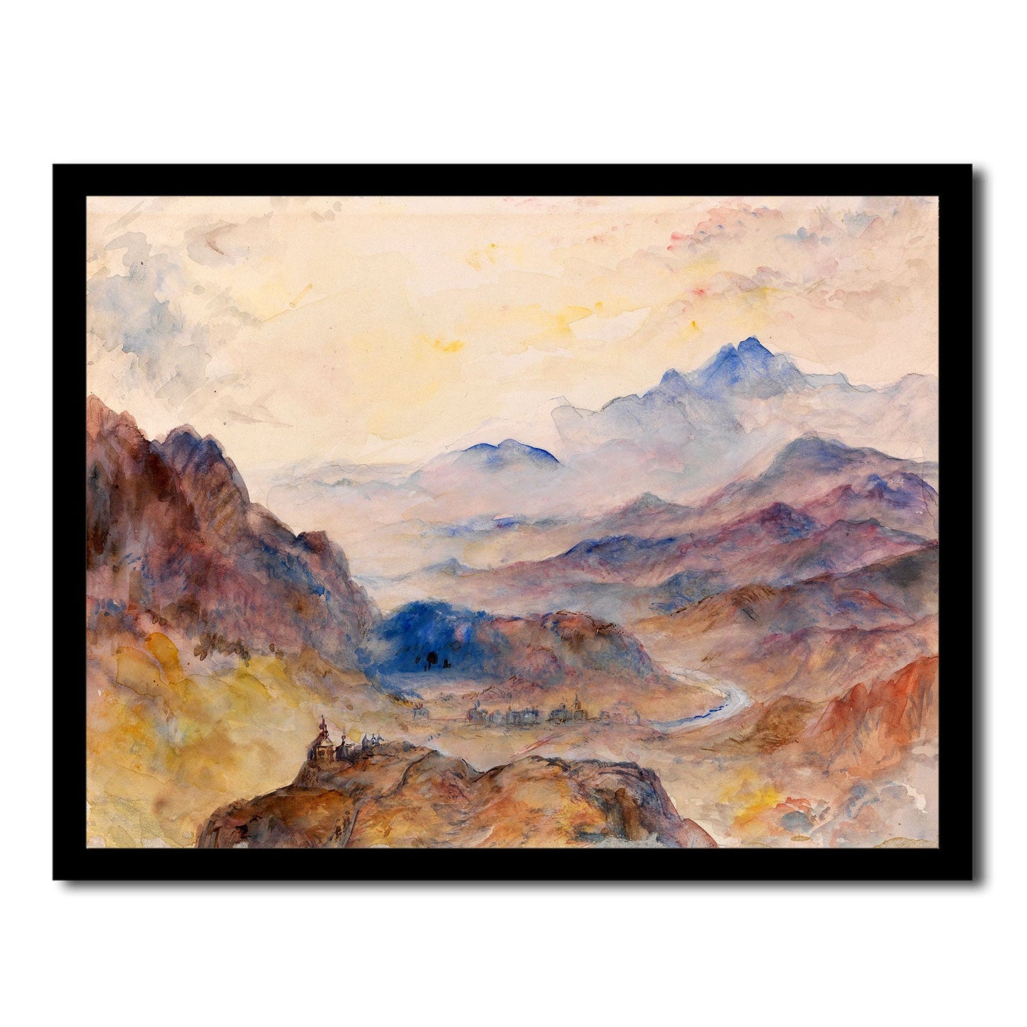 Mountain Scene, Mist Rising by J.M.W. Turner