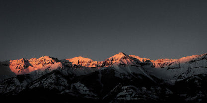 Mountain Sunset view from Telluride