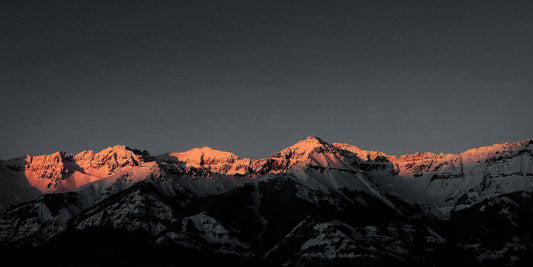 Mountain Sunset view from Telluride