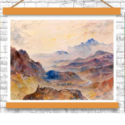 Mountain Scene, Mist Rising by J.M.W. Turner