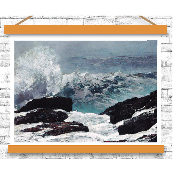 Winslow Homer Northeaster Print: Coastal Seascape Art