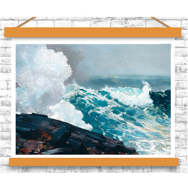 Winslow Homer Northeaster Print: Coastal Seascape Art