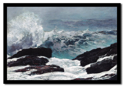 Winslow Homer Northeaster Print: Coastal Seascape Art