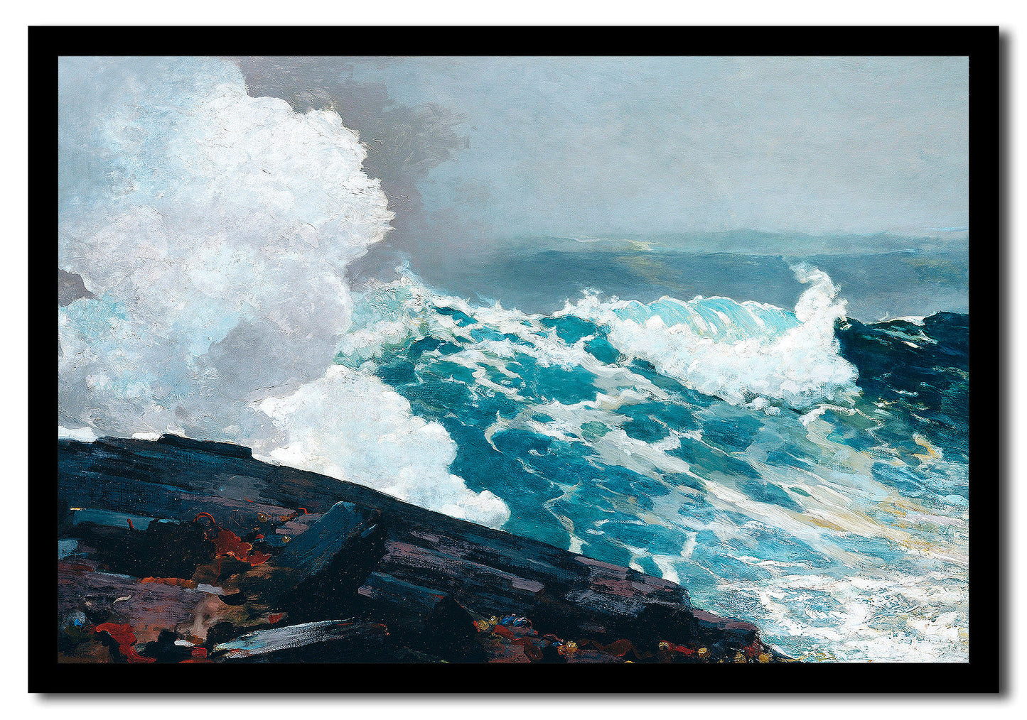 On the Trail (1889) by Winslow Homer