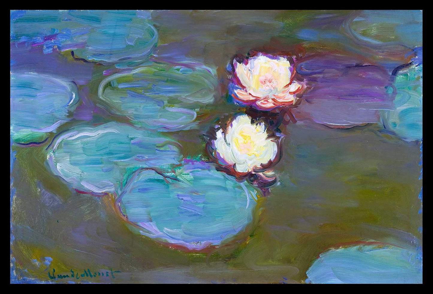 Nympheas (1897–1898) by Claud Monet
