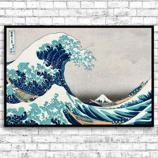 ZZ-The Great Wave at Kanagawa by Hokusai - Through Filters